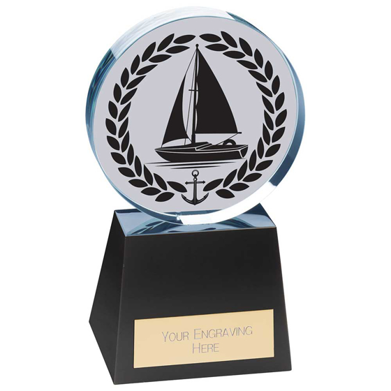 Picture of Emperor Sailing Crystal Award 155mm