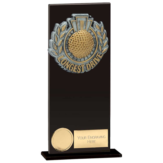 Picture of Euphoria Hero Longest Drive Glass Award Jet Black 200mm