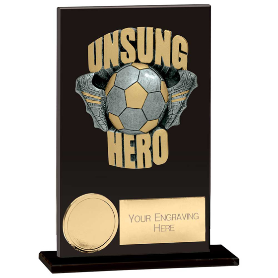 Picture of Euphoria Hero Unsung Hero Glass Award Jet Black 125mm