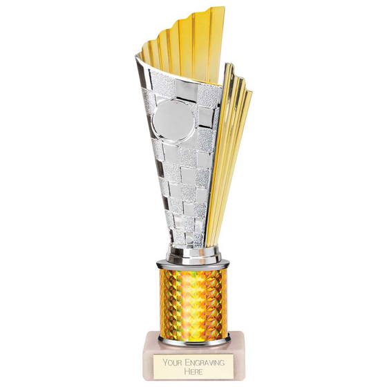 Picture of Flash Plastic Trophy Gold 245mm