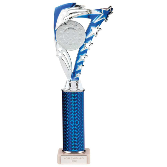 Picture of Frenzy Multisport Tube Trophy Silver & Blue 315mm