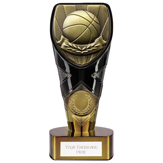 Picture of Fusion Cobra Basketball Award Black & Gold 150mm
