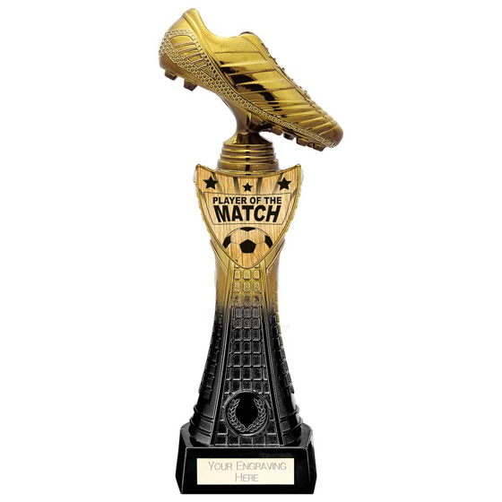 Picture of Fusion Viper Boot Player of the Match Black & Gold 320mm