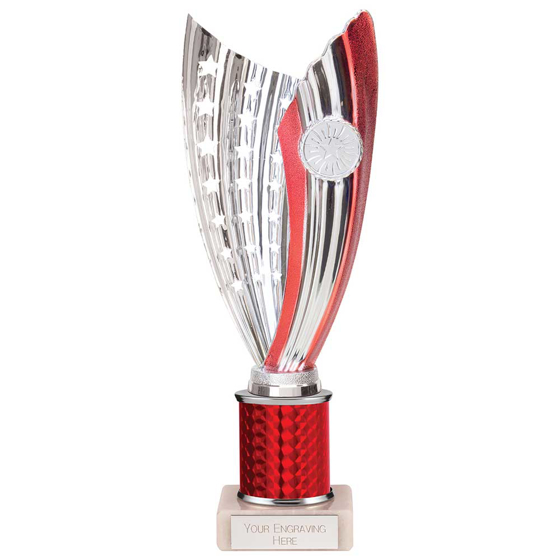 Picture of Glamstar Plastic Trophy Red 265mm