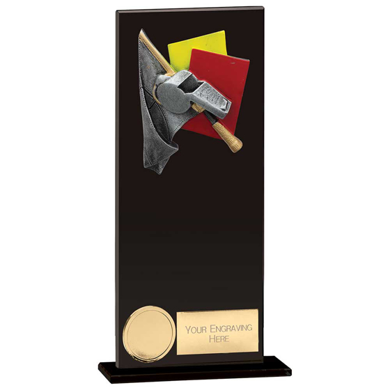 Picture of Hero Referee Glass Award Jet Black 200mm