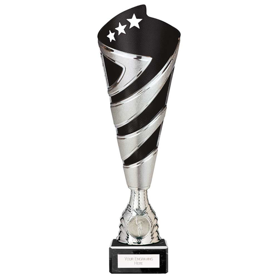 Picture of Hurricane Altitude Plastic Cup Silver & Black 310mm