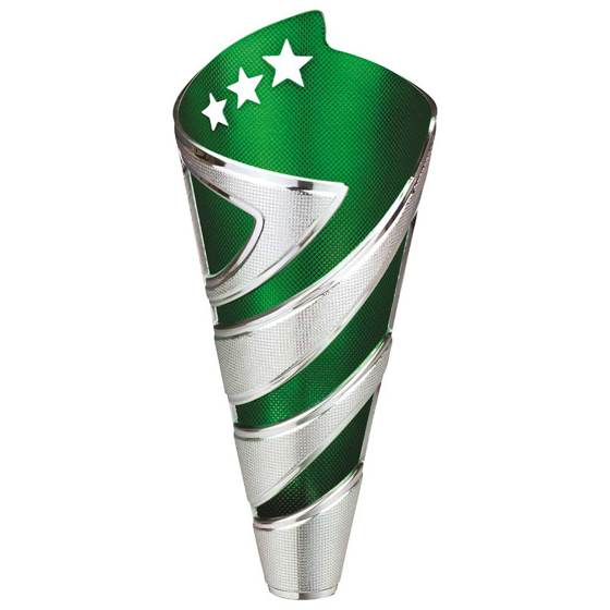 Picture of Hurricane Altitude Plastic Cup Silver & Green 295mm