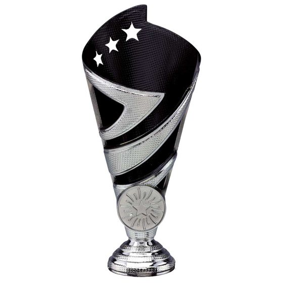 Picture of Hurricane Multisport Plastic Cup Silver & Black 170mm