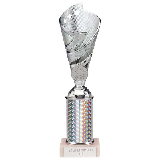 Picture of Hurricane Multisport Plastic Tube Cup Silver 245mm