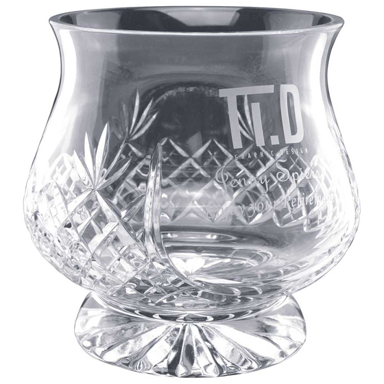 Picture of Lindisfarne Saint Finan Crystal Vase 140mm