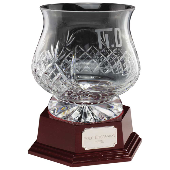 Picture of Lindisfarne Saint Finan Crystal Vase 195mm