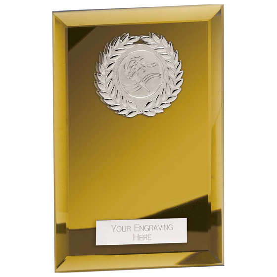 Picture of Mirage Multisport Mirror Plaque Gold 200mm