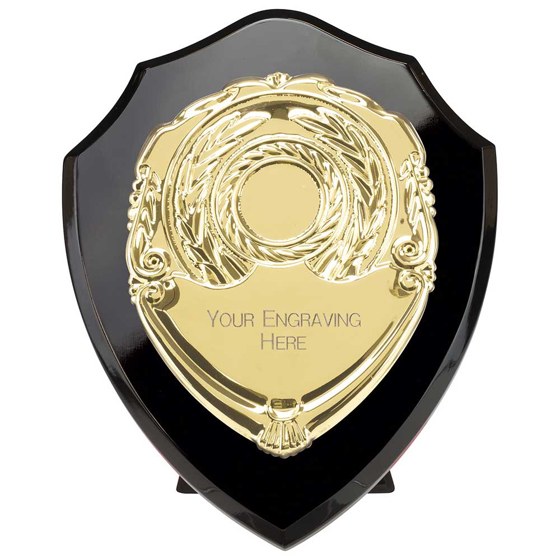 Picture of Reward Shield & Front Epic Black & Gold 175mm