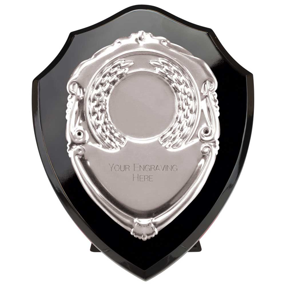 Picture of Reward Shield & Front Epic Black & Silver 100mm