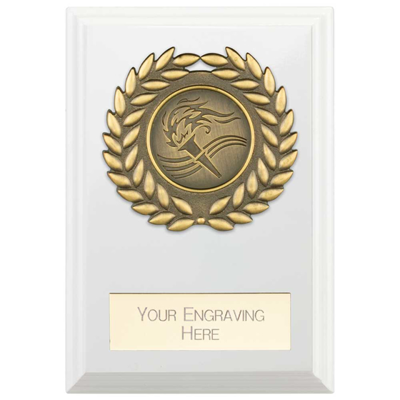 Picture of Reward Wreath Plaque Arctic White 80x60mm