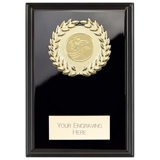 Picture of Reward Wreath Plaque Epic Black 150x110mm