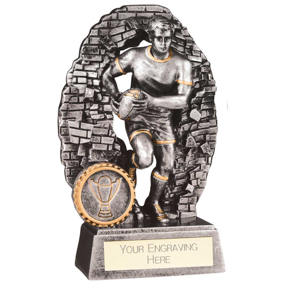 Picture of Blast Out Male Rugby Resin Award 130mm