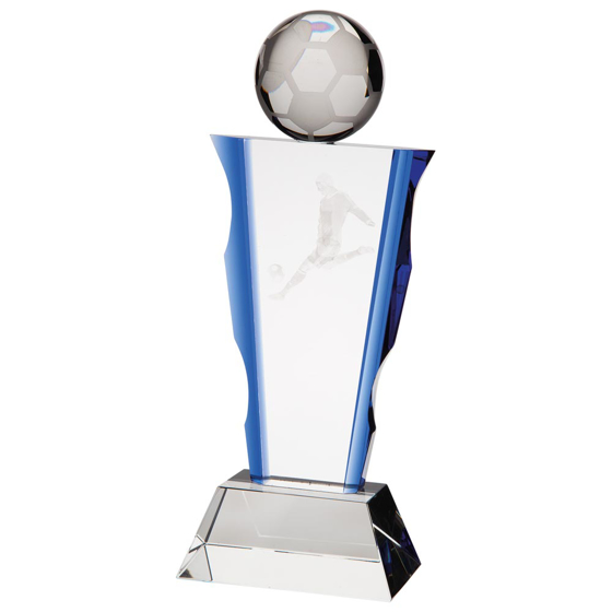 Picture of Celestial Football Crystal Award 230mm