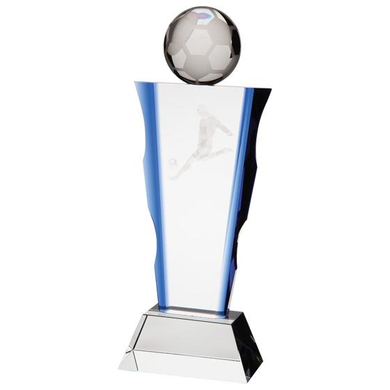 Picture of Celestial Football Crystal Award 260mm