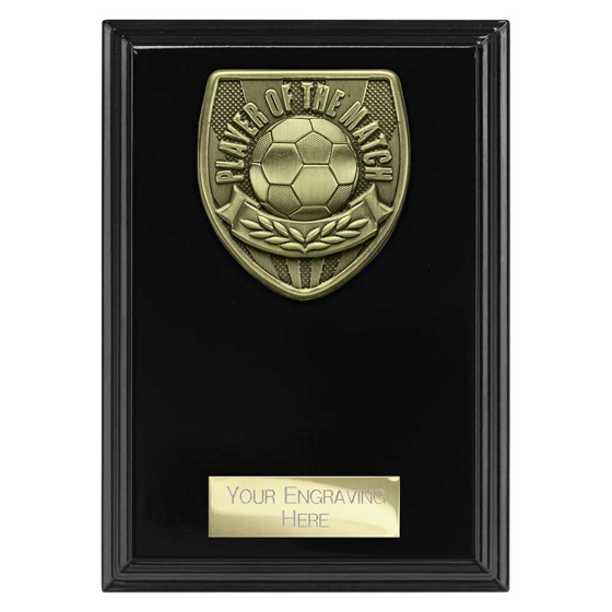 Picture of Cobra Plaque Player of Match Award Epic Black 150mm