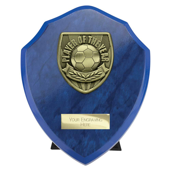 Picture of Cobra Shield Player of Year Award Azure Blue 150mm