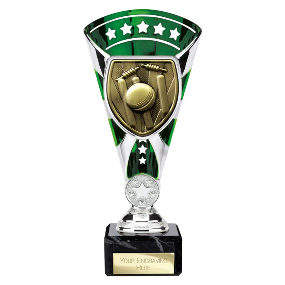 Picture of Cobra Star Cup Cricket Silver & Green 210mm