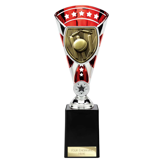 Picture of Cobra Star Cup Cricket Silver & Red 255mm