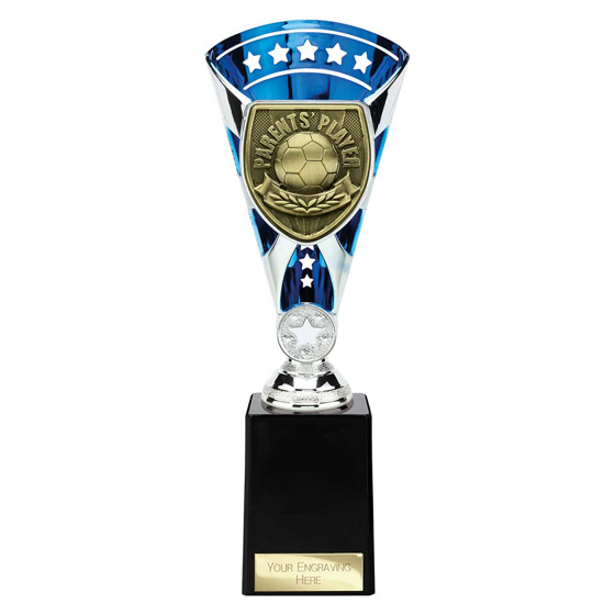 Picture of Cobra Star Cup Parents Player Silver & Blue 255mm