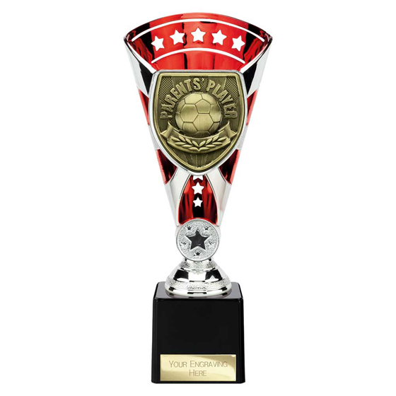 Picture of Cobra Star Cup Parents Player Silver & Red 230mm