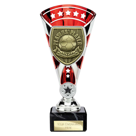 Picture of Cobra Star Cup Players Player Silver & Red 210mm