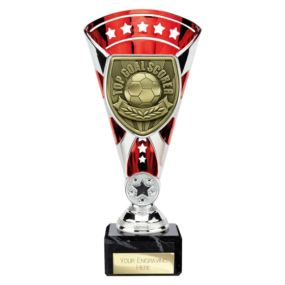 Picture of Cobra Star Cup Top Scorer Silver & Red 210mm