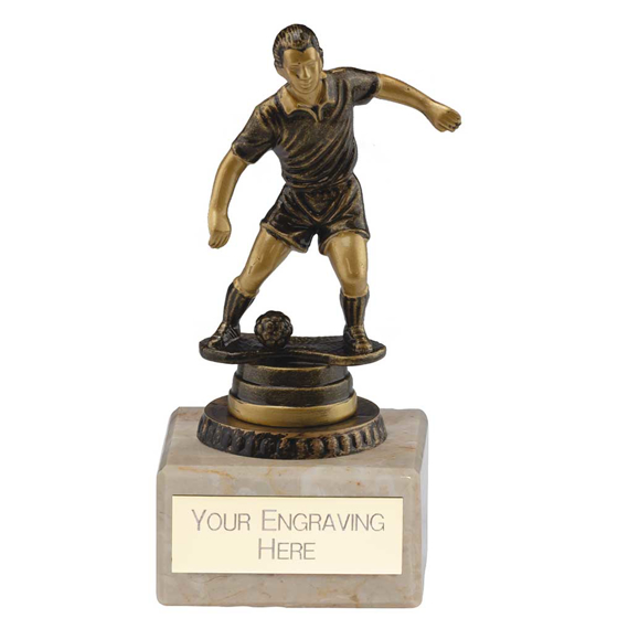 Picture of Cyclone Football Player Antique Gold 130mm