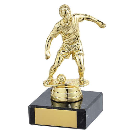 Picture of Dominion Male Football Trophy Gold 115mm