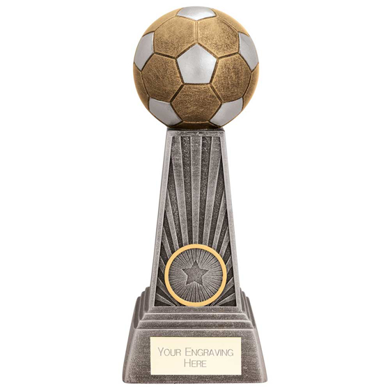 Picture of Energy Football Award Antique Silver & Gold 180mm