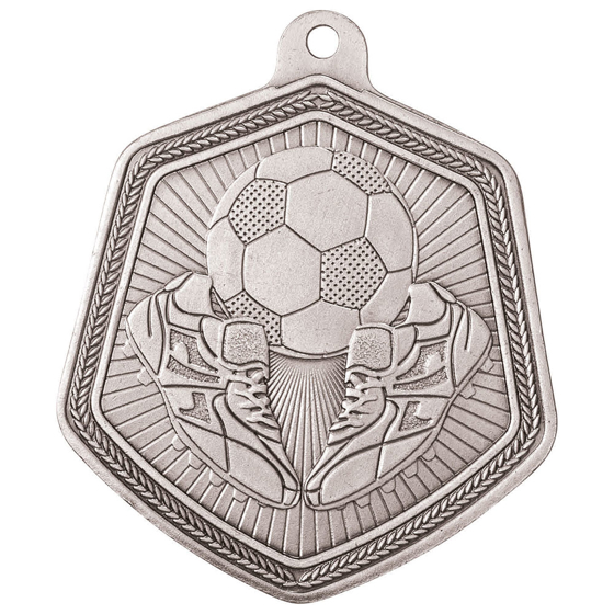 Picture of Falcon Football Medal Silver 65mm