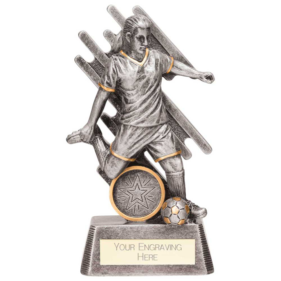 Picture of Focus Football Female Award Silver 150mm