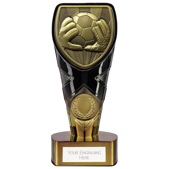 Picture of Fusion Cobra Goal Keeper Award Black & Gold 150mm