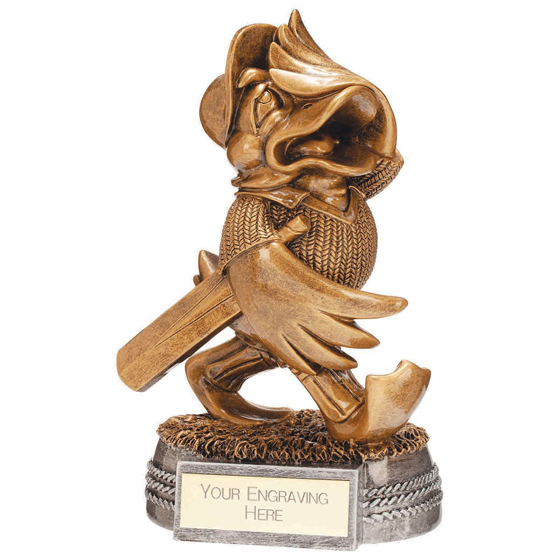 Picture of Golden Duck Cricket Award 155mm