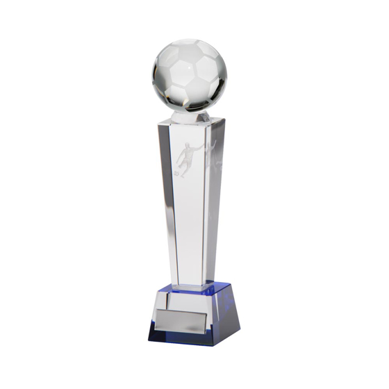 Picture of Legend Tower Crystal Football Award 220mm