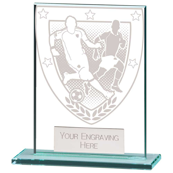 Picture of Millennium Football Jade Glass Award 110mm