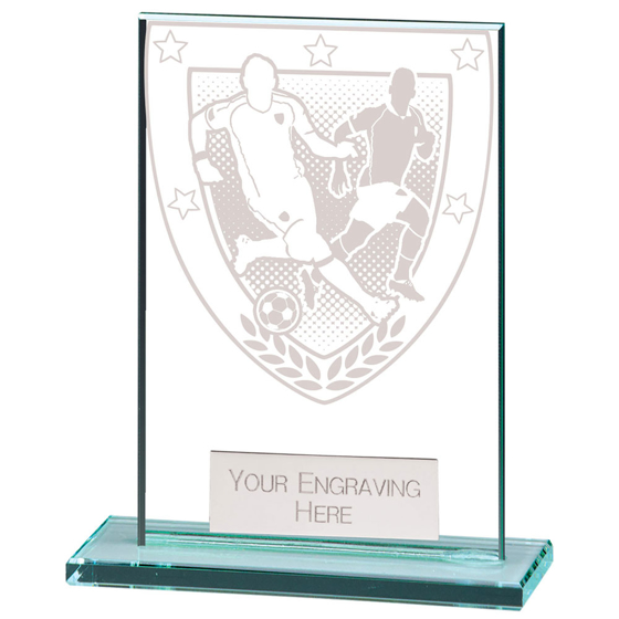 Picture of Millennium Football Jade Glass Award 80mm