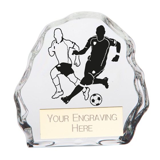 Picture of Mystique Football Male Glass Award 75mm