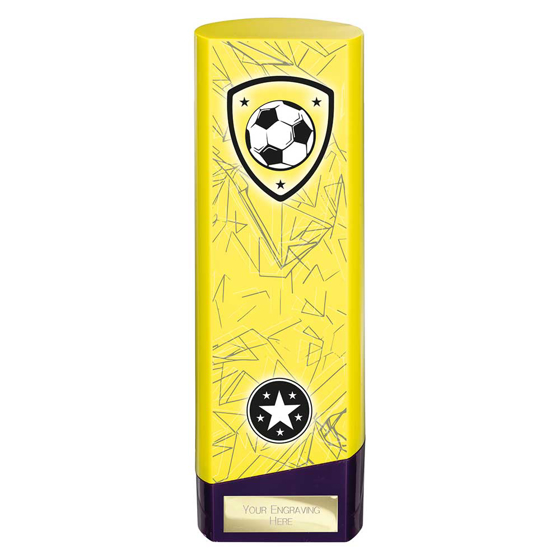 Picture of Prime Heavyweight Football Yellow & Purple 220mm