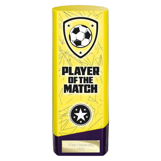 Picture of Prime Heavyweight Player of Match Yellow & Purple 190mm