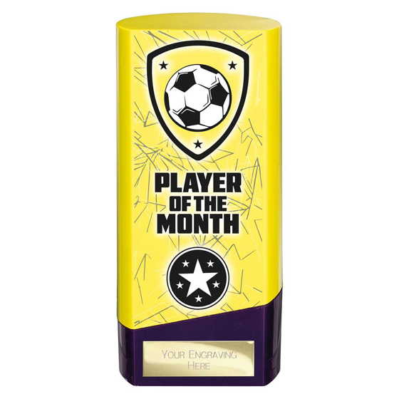 Picture of Prime Heavyweight Player of Month Yellow & Purple 160mm