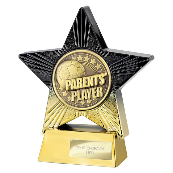 Picture of Superstar Parents Player Award Black & Gold 140mm